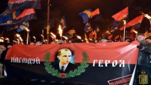 Шествие националистов на Украине